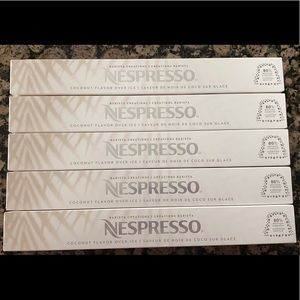 Nespresso original coconut over ice pods